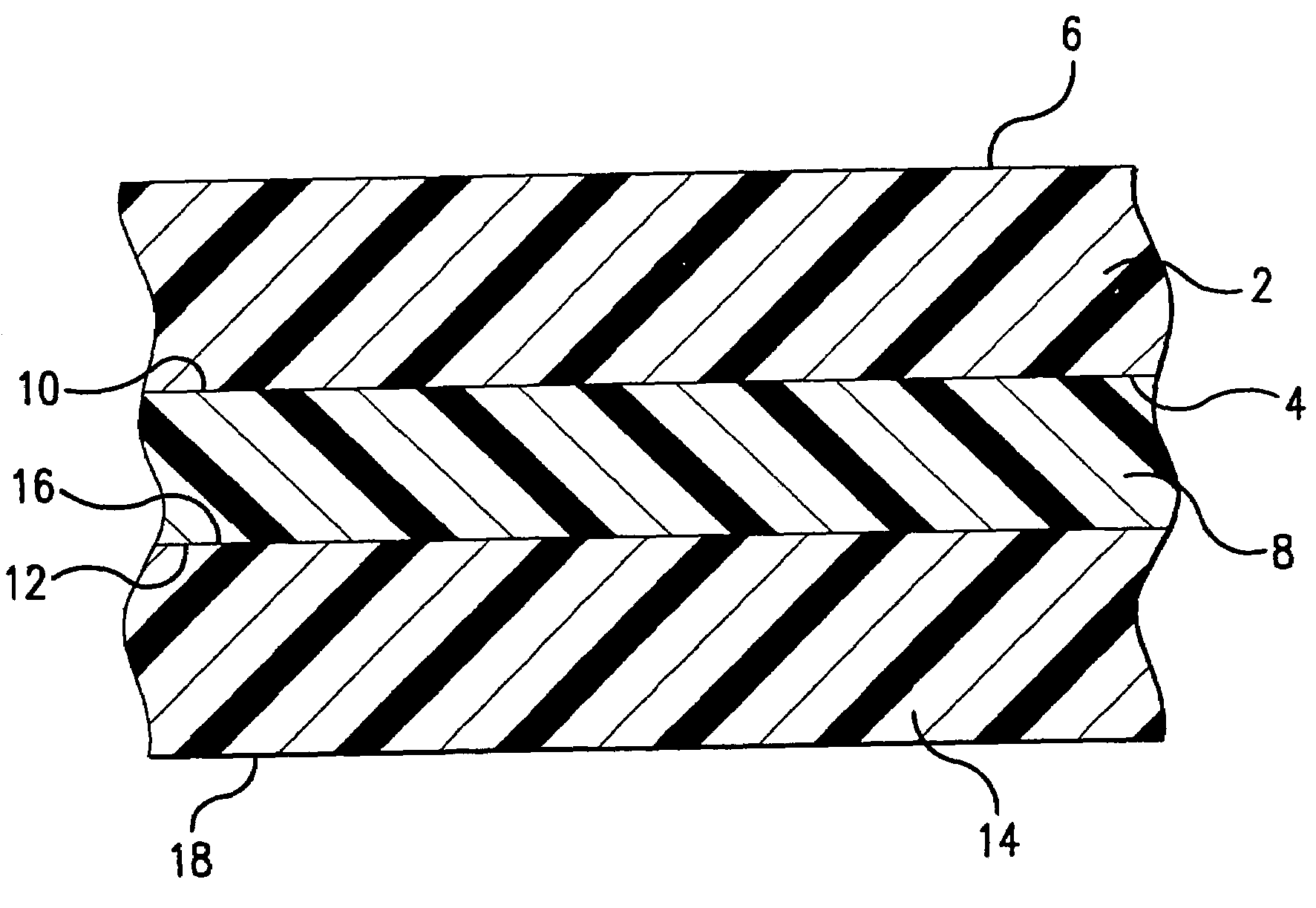 Polyester or copolyester/polyolefin laminate structures and methods of making the same