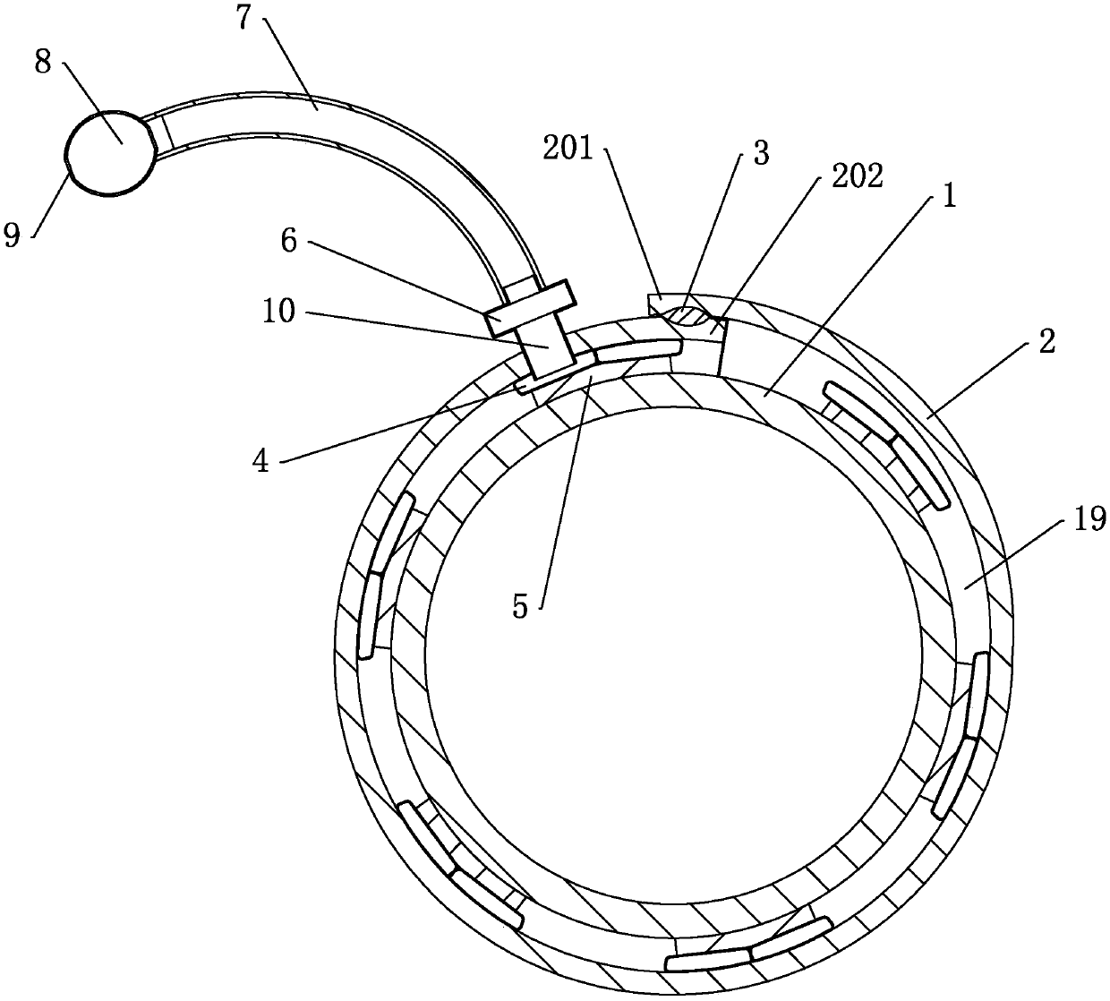 A method for plugging gas pipelines and a device for realizing the method