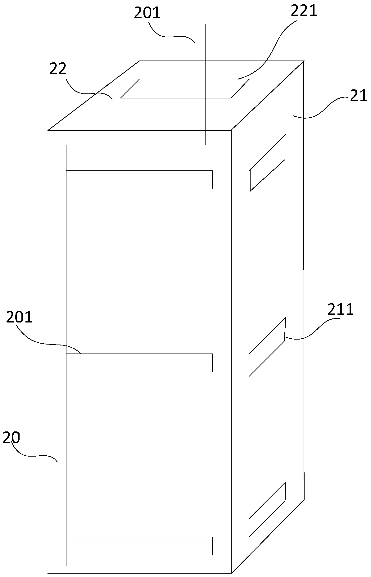 IDC machine room temperature monitoring method and system based on distributed optical fiber temperature measurement