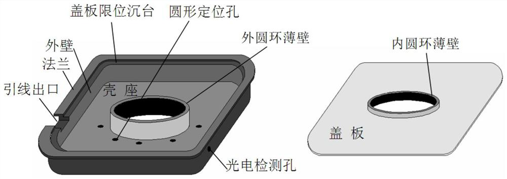 Detection light source assembly for preventing candid shooting of a mobile phone