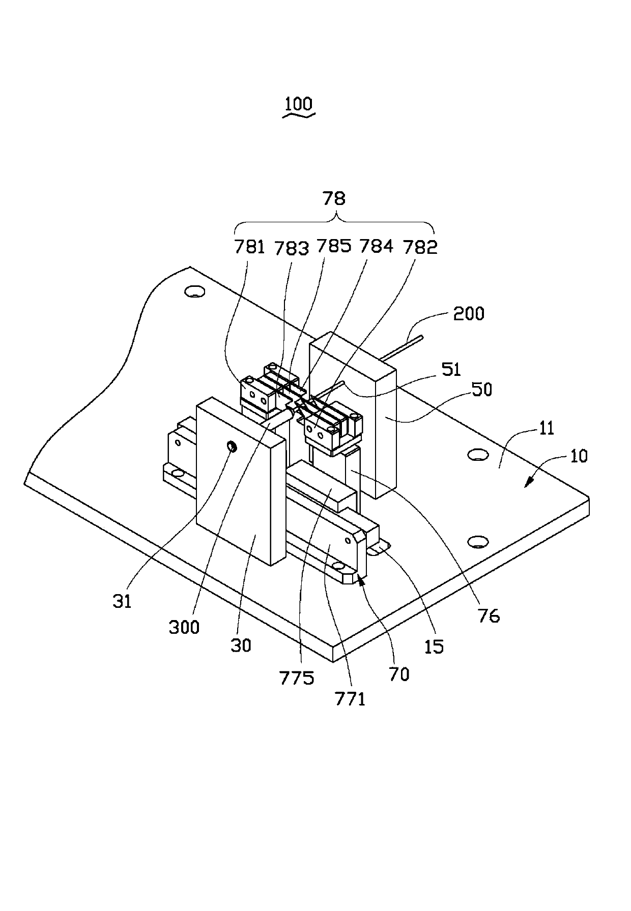 Stripping and cutting device for cables