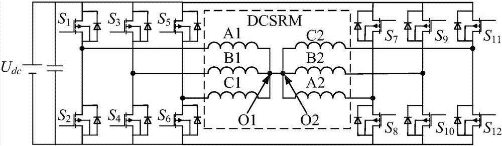 Fault-tolerance control method of multi-mode dual-channel switched reluctance motor system