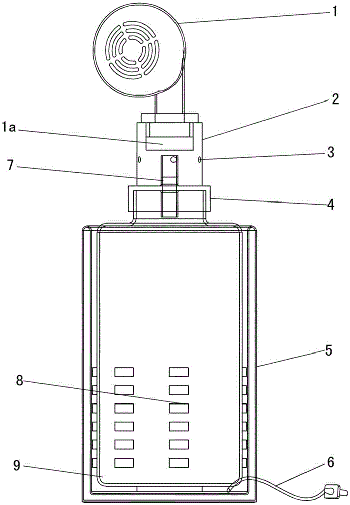 Steam quantity precisely controlled steam generating device for automobile test