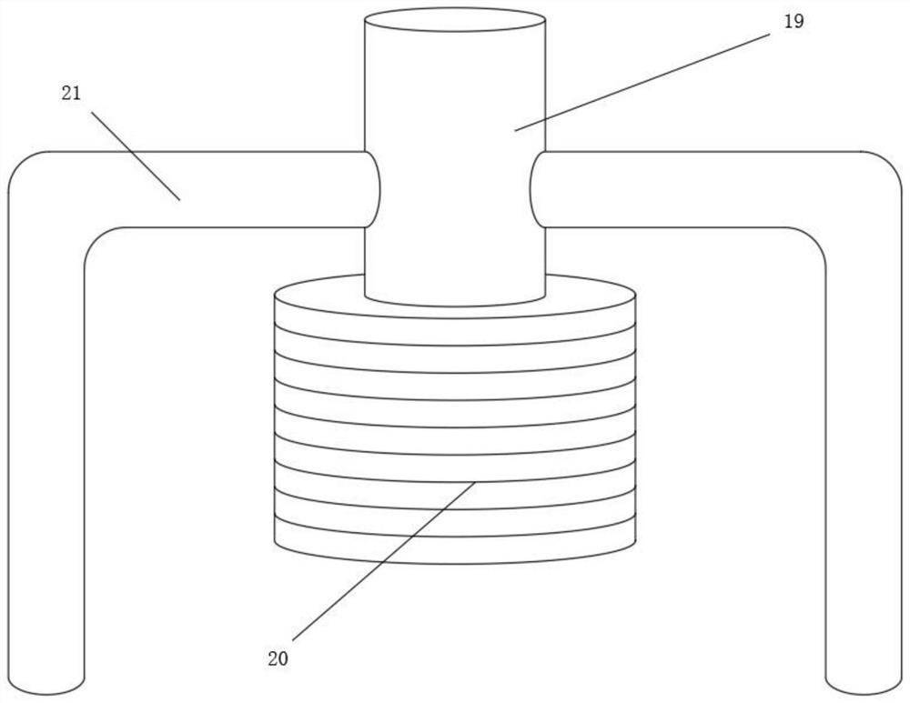 Workpiece positioning and buffering device of automobile part stamping die