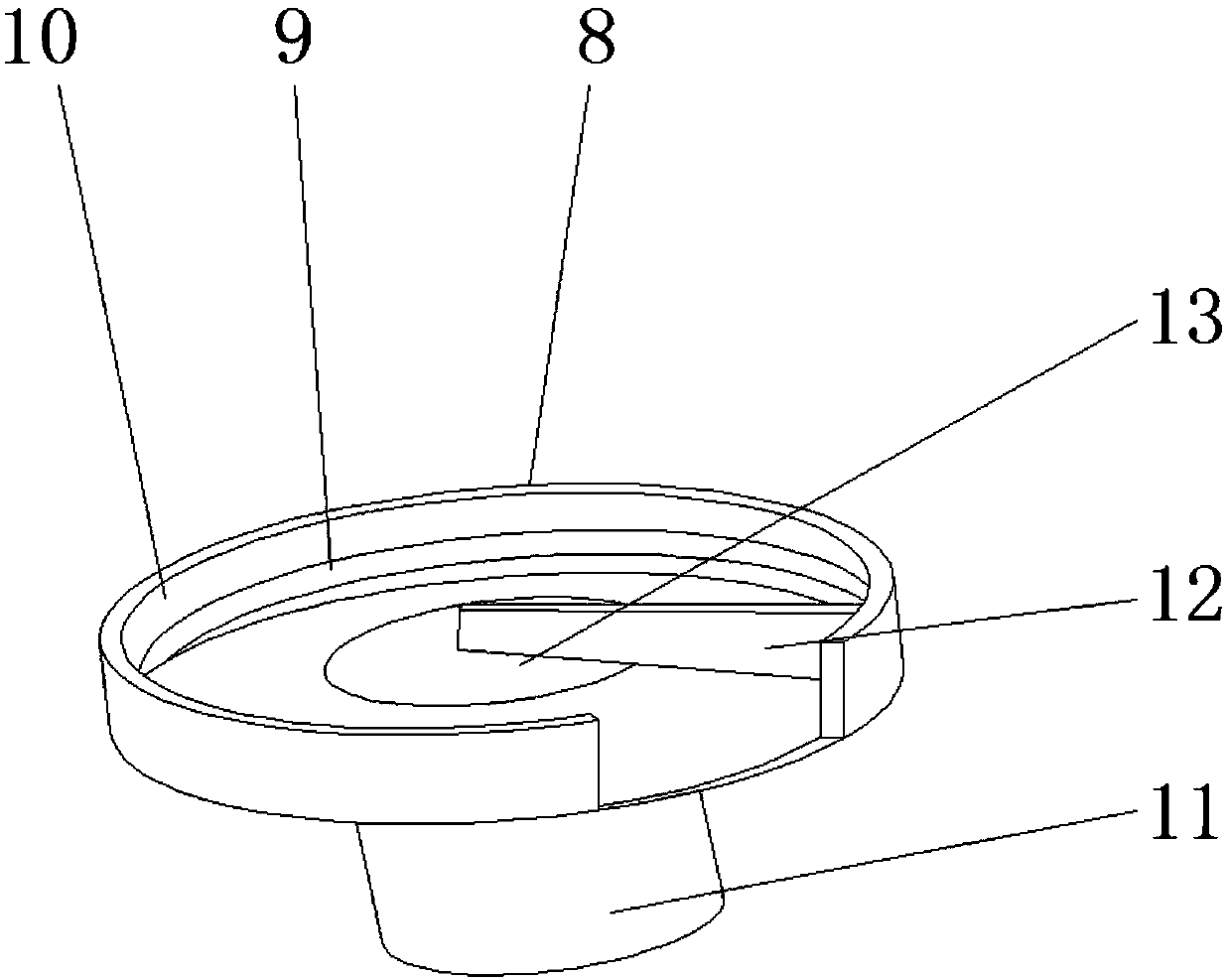 Air-compressor-adopted waste heat circulation preheating feeding system and method