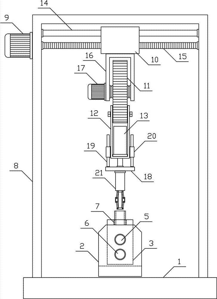 Shaft sleeve external diameter measuring and sorting device