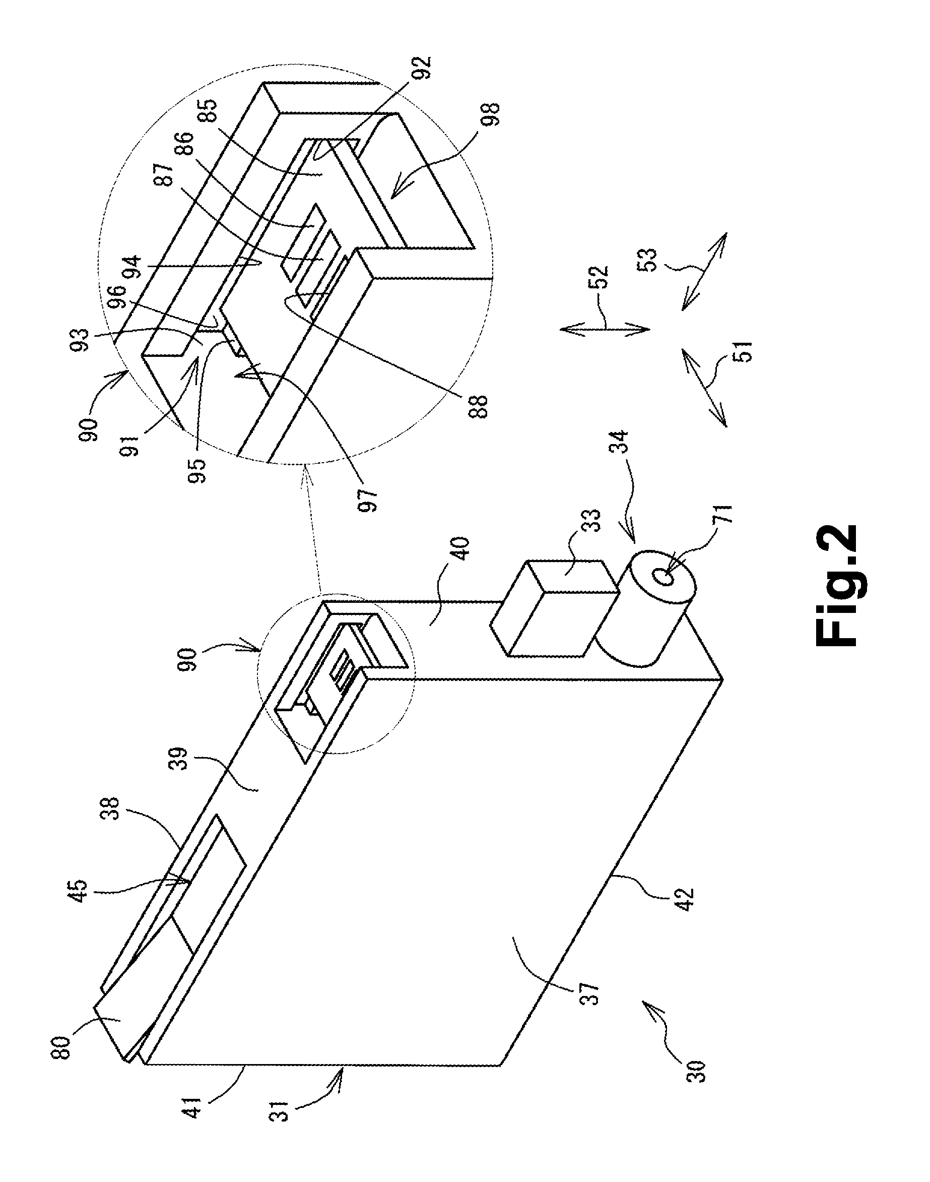 Printing fluid supply device and printing fluid cartridge