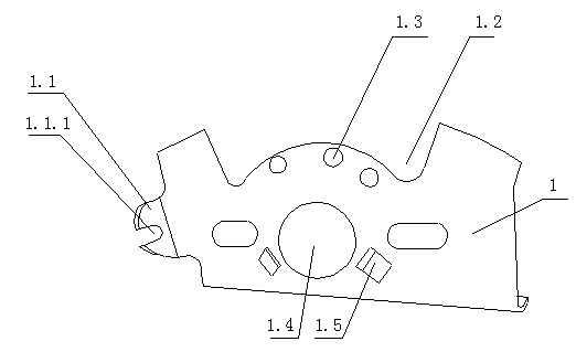 Control cable component for gear adjustable mower