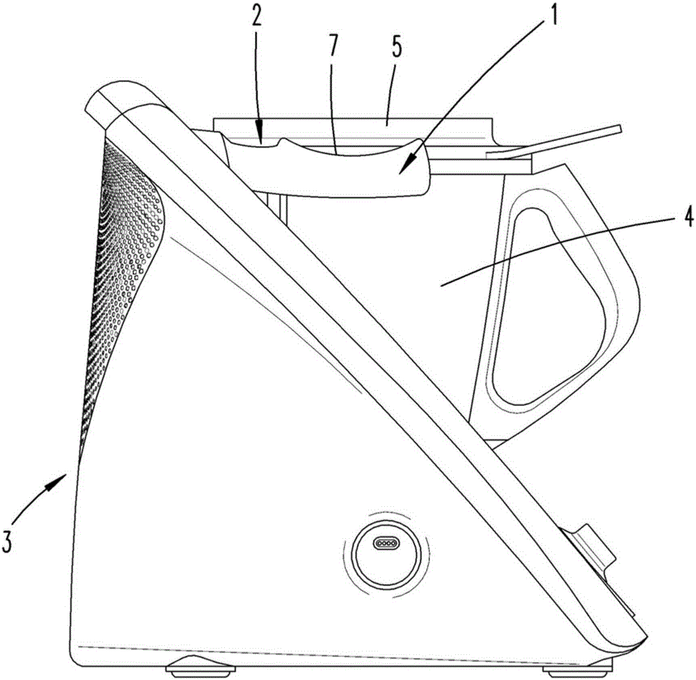Cover element for a locking element of a kitchen appliance
