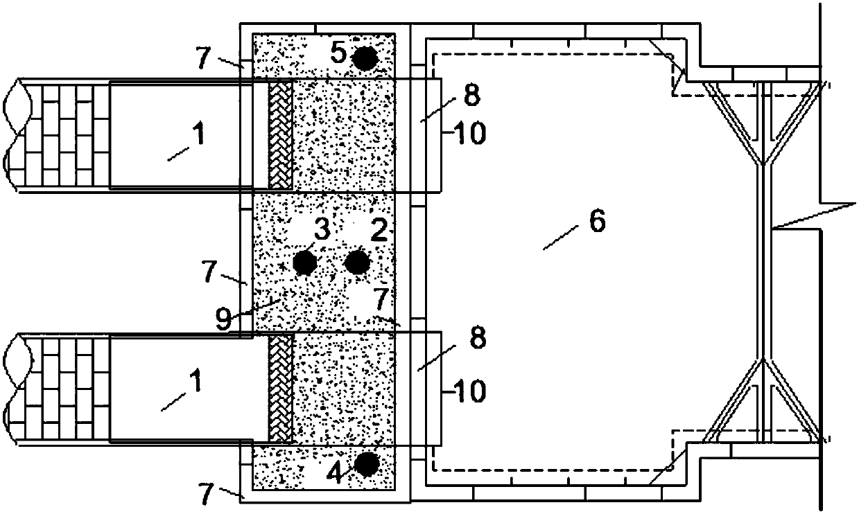 A construction method for sealed receiving of shield steel sleeve