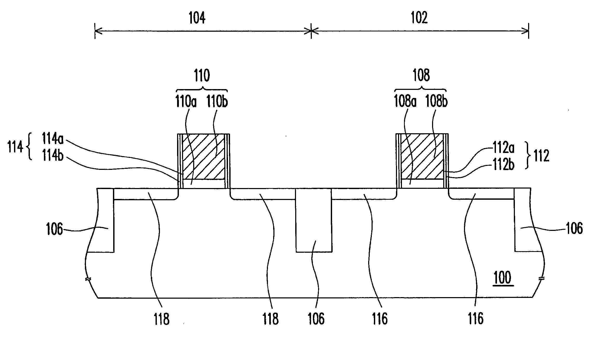 Complementary metal-oxide-semiconductor device
