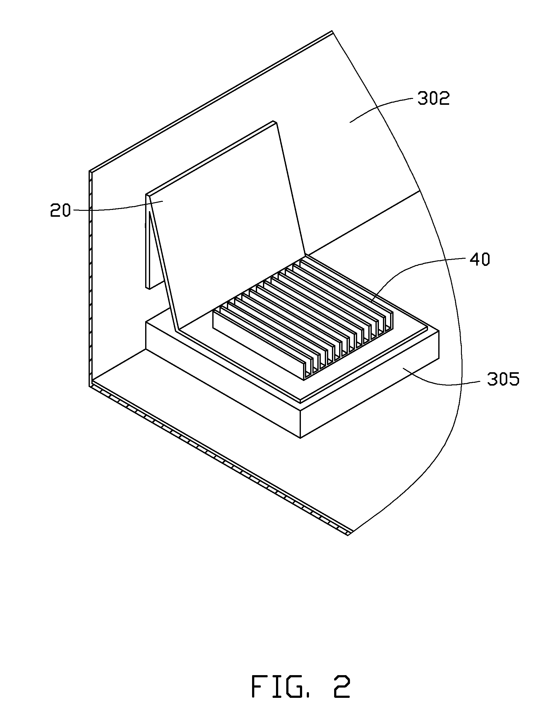 Electronic device with heat dissipation apparatus