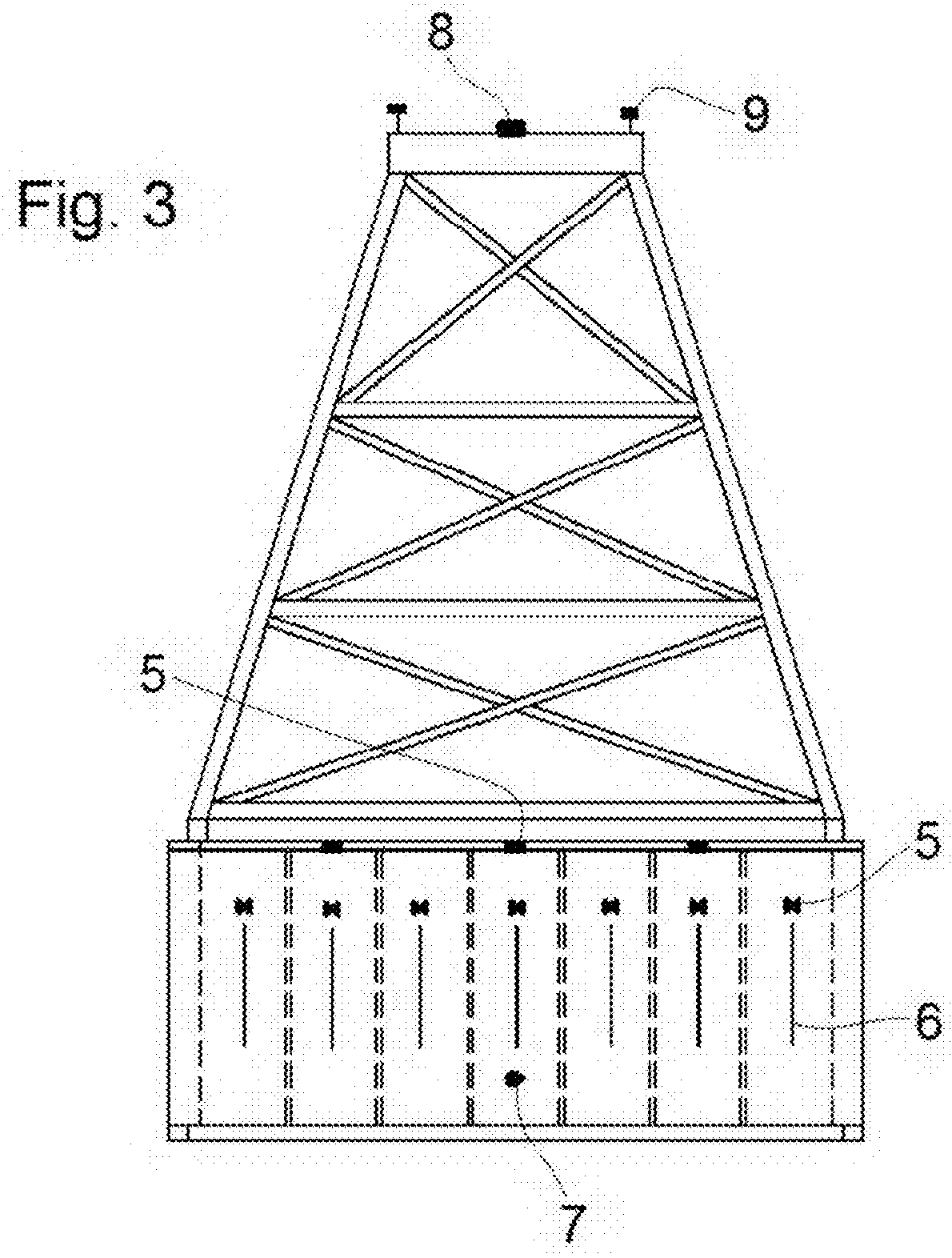 Autonomous anchoring method and system for foundations of offshore structures