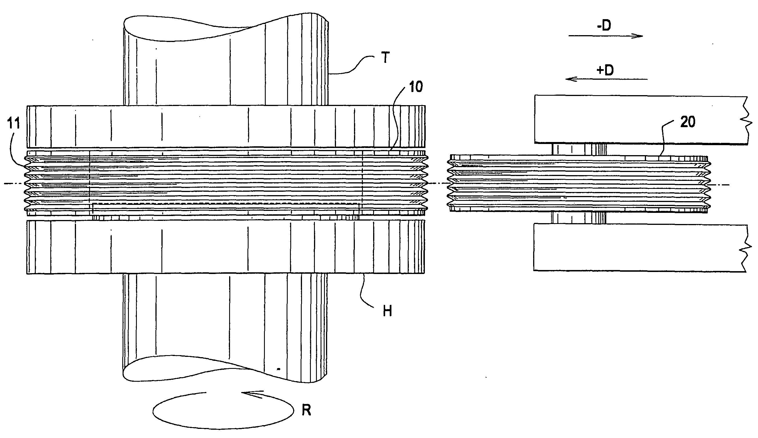Method of flow forming a metal part