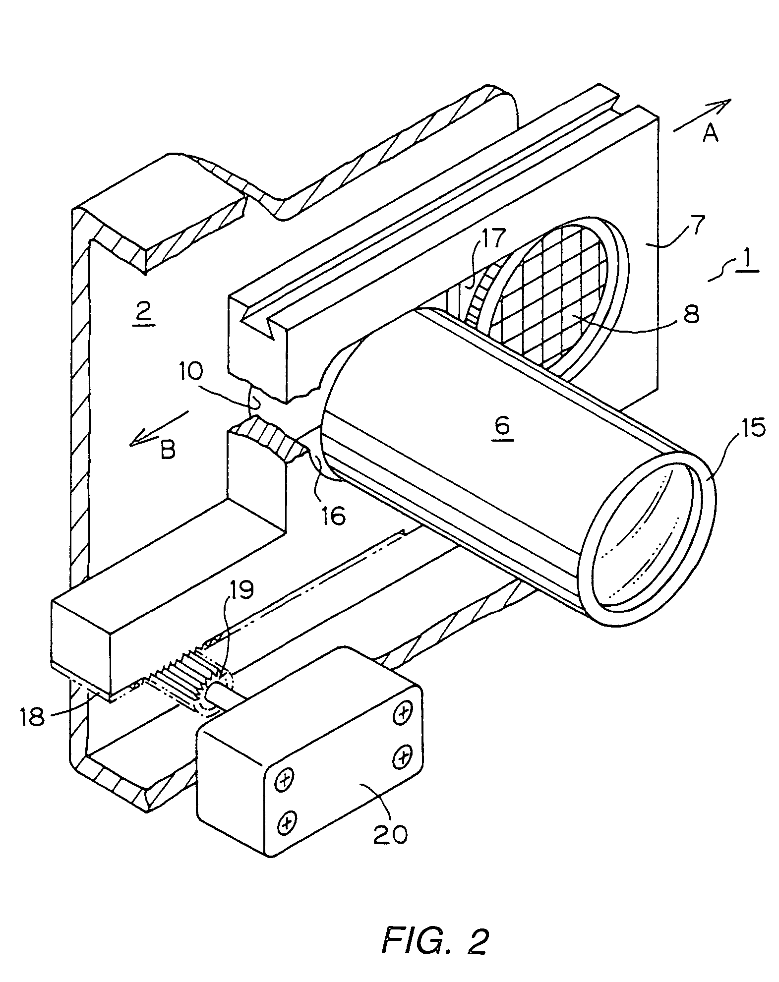 Projector apparatus