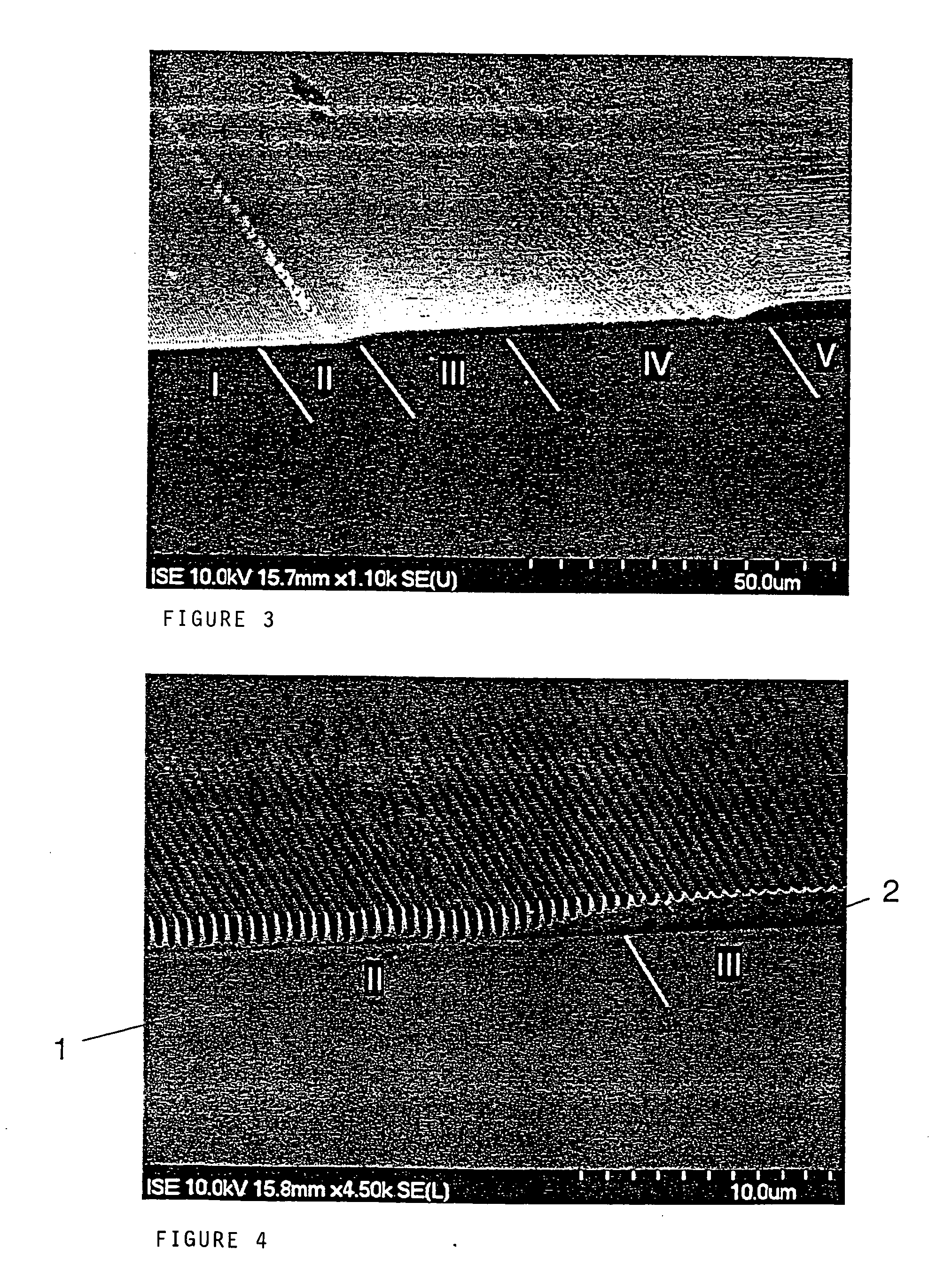 Method and device for producing a coupling grating for a waveguide