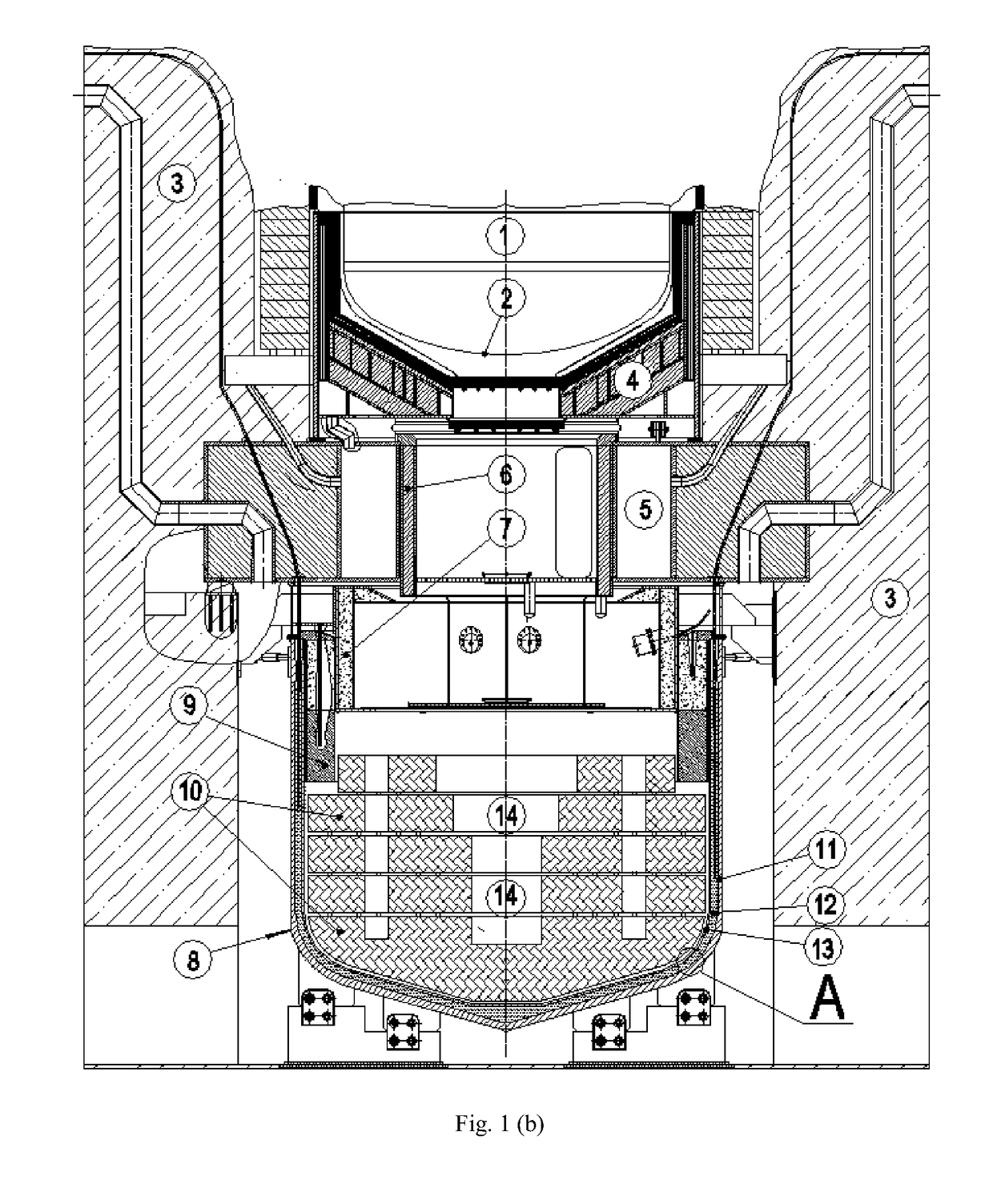 Water-Cooled Water-Moderated Nuclear Reactor Core Melt Cooling and Confinement System