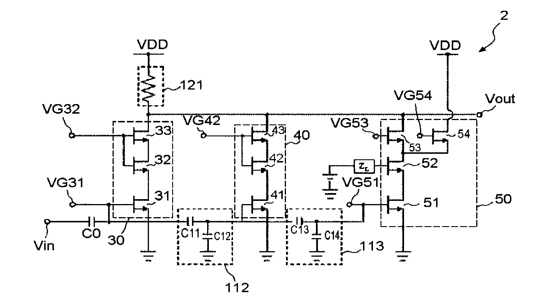 Variable-gain amplifier
