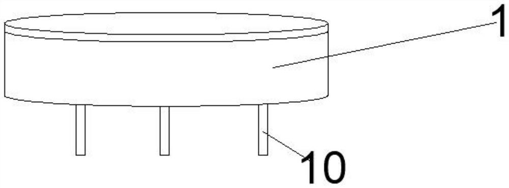 Medicinal material screening frame for traditional Chinese medicines