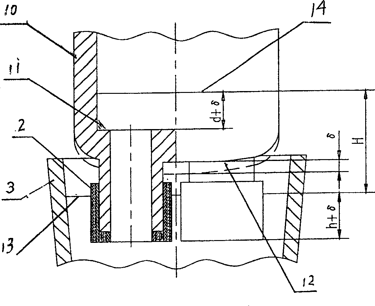 Method for prolonging retention period of molten steel in RH vacuum groove