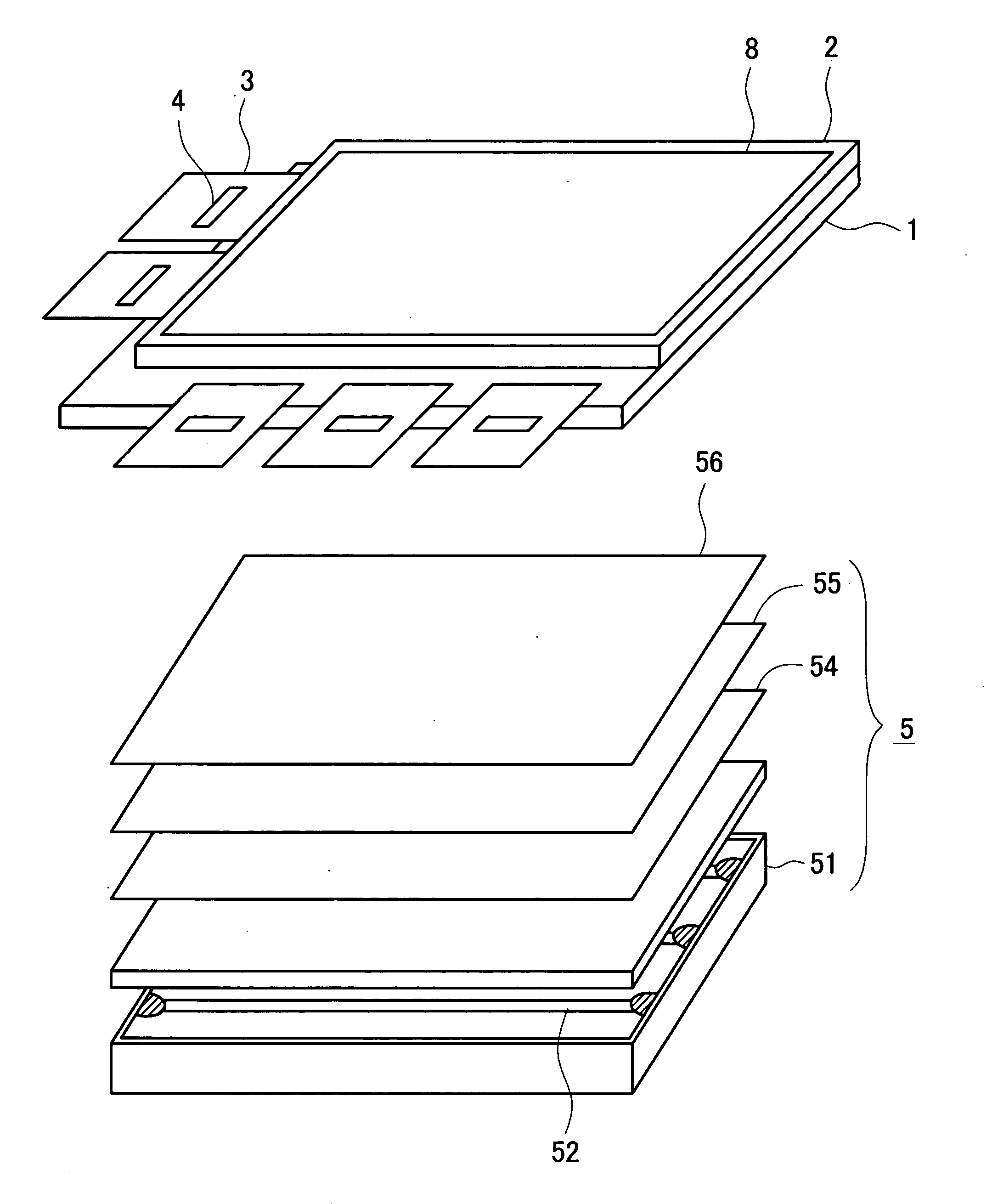 Display device and flat display device