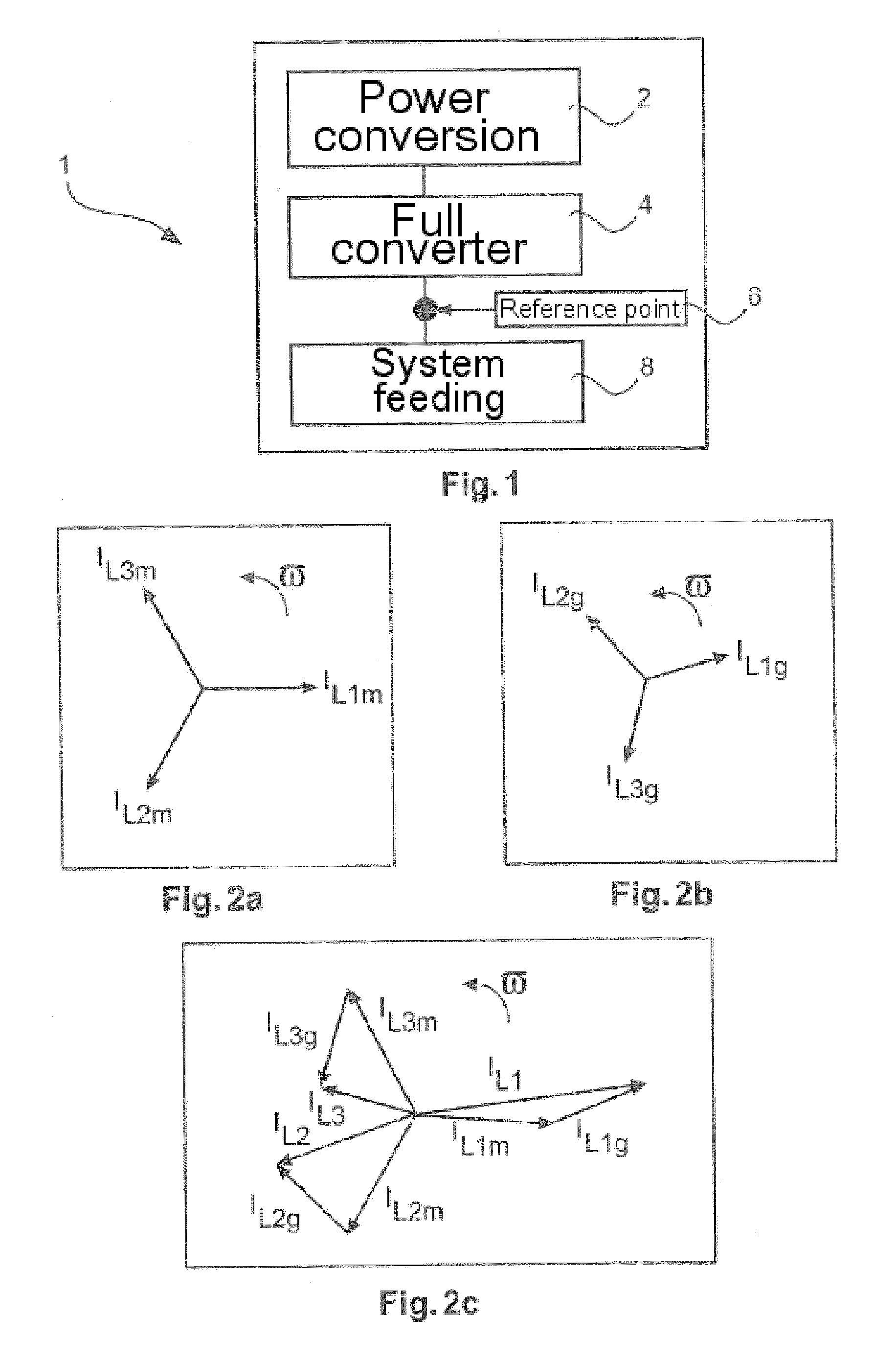 Method for feeding electrical power into a three-phase ac voltage system