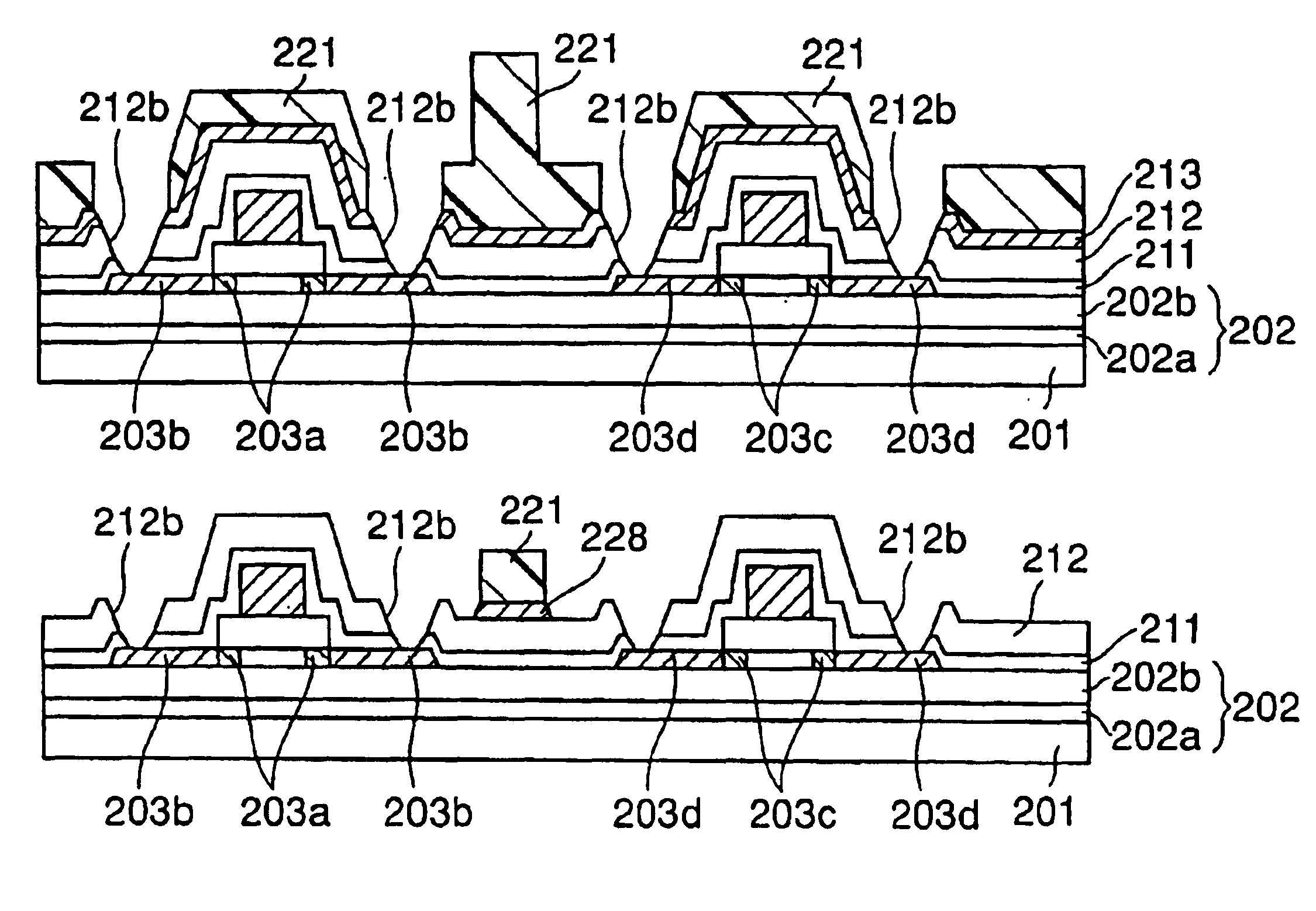 Thin film transistor device and method of manufacturing the same