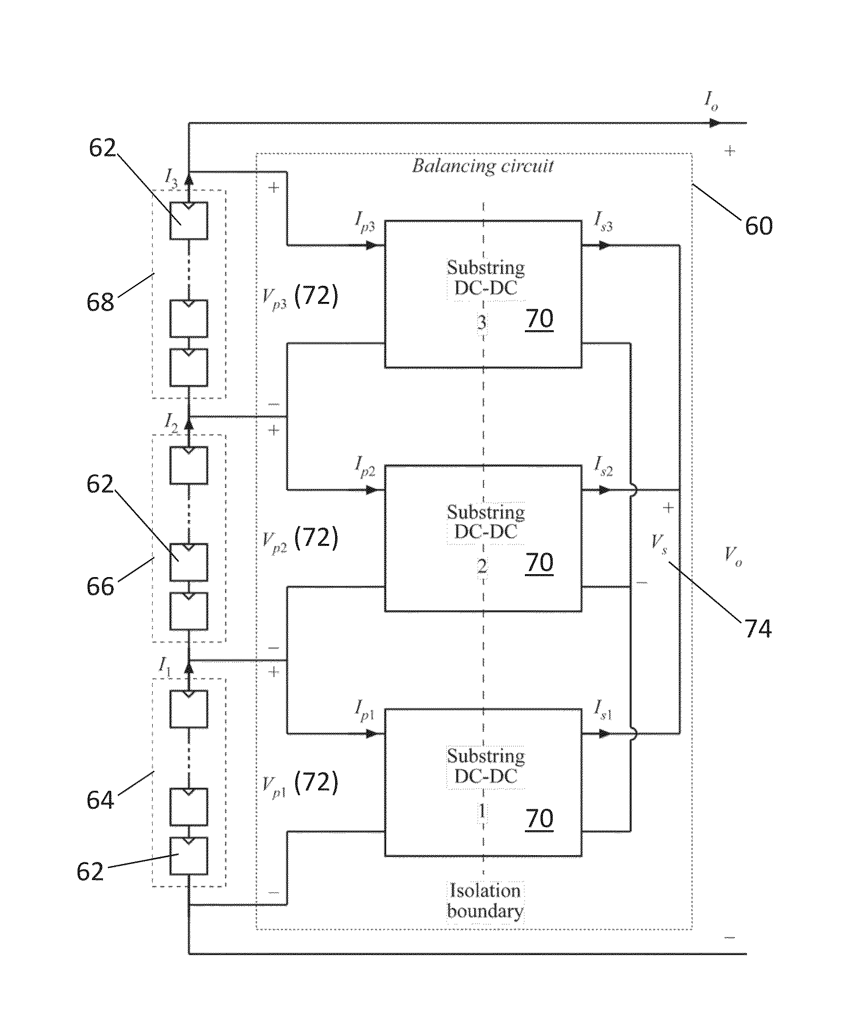 Balancing, filtering and/or controlling series-connected cells