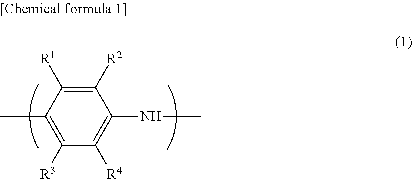 Conductive aniline polymer, method for producing same, and method for producing conductive film