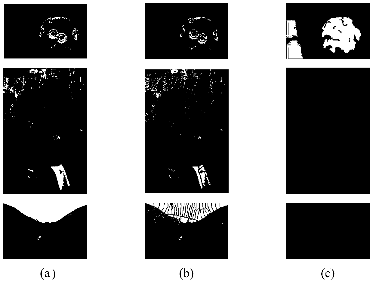 Interactive image segmentation method based on weak link constraints