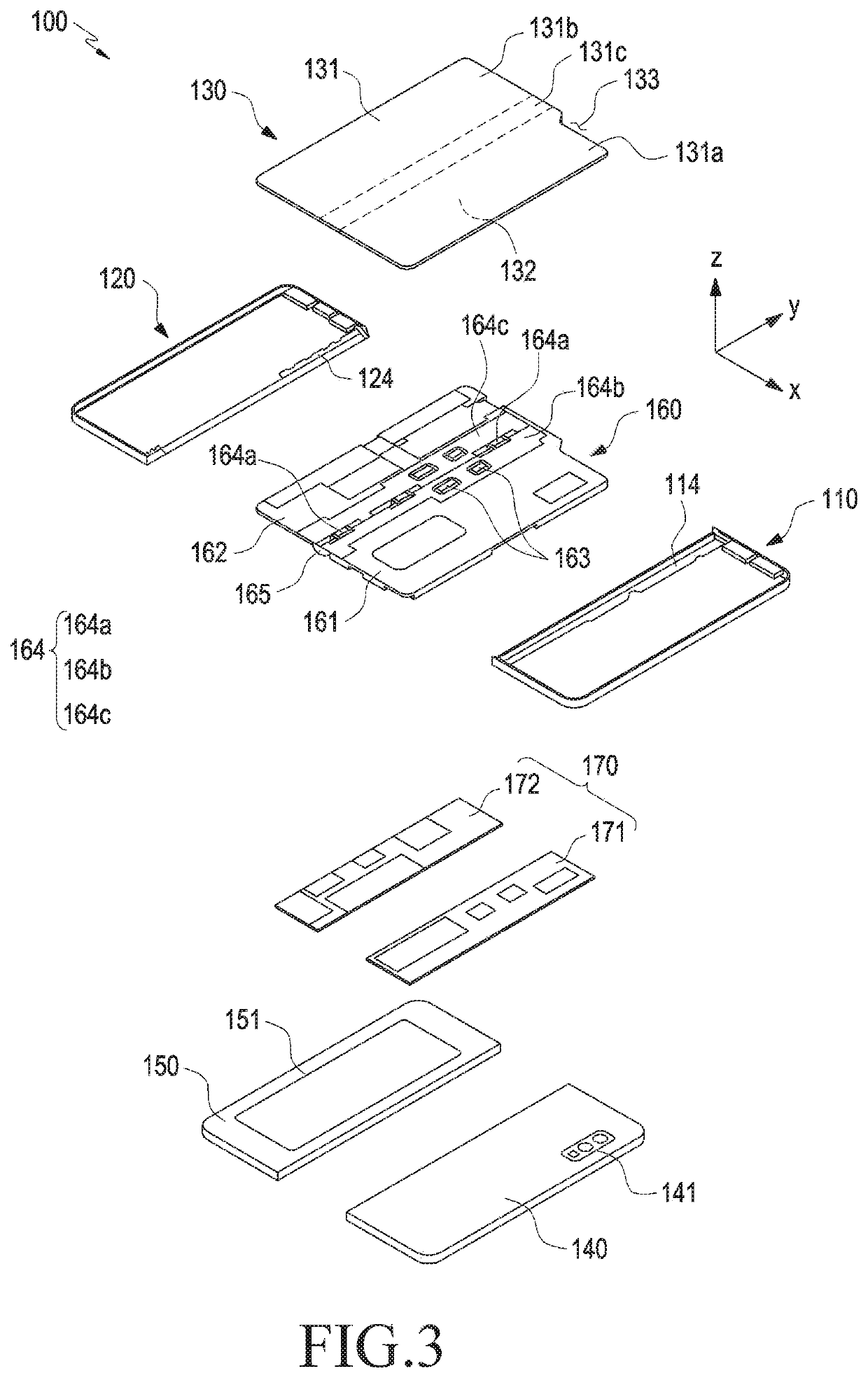 Electronic device including elastic member