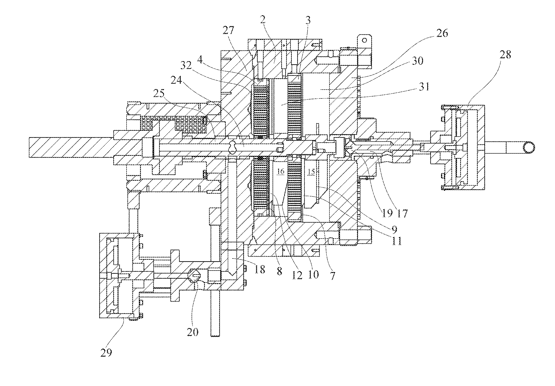 Filter for plastic material