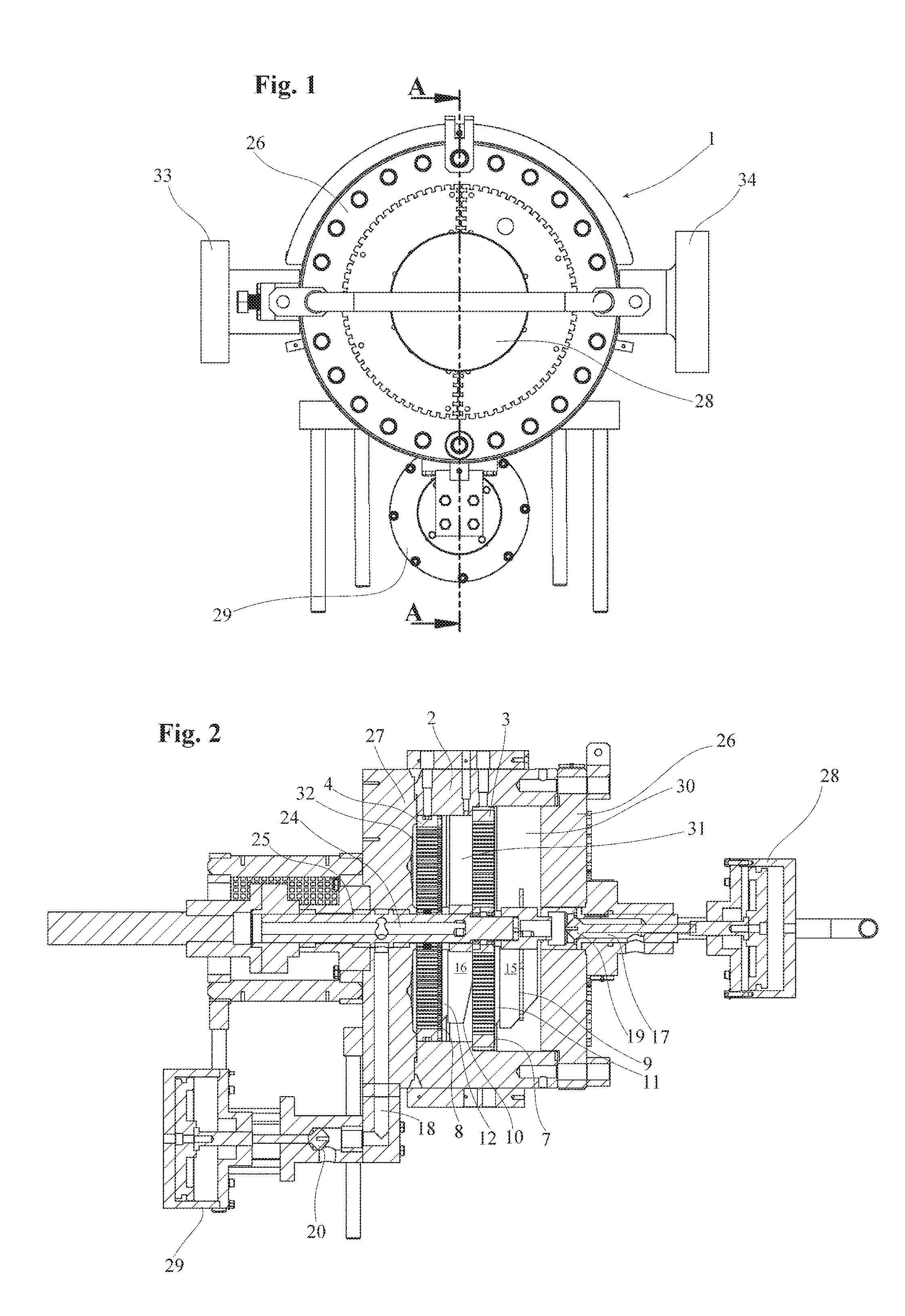 Filter for plastic material