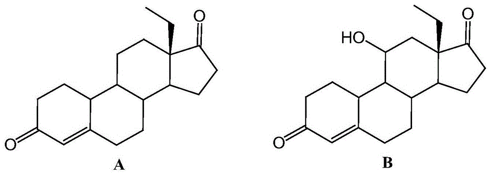 Synthesis method of desogestrel drug intermediate