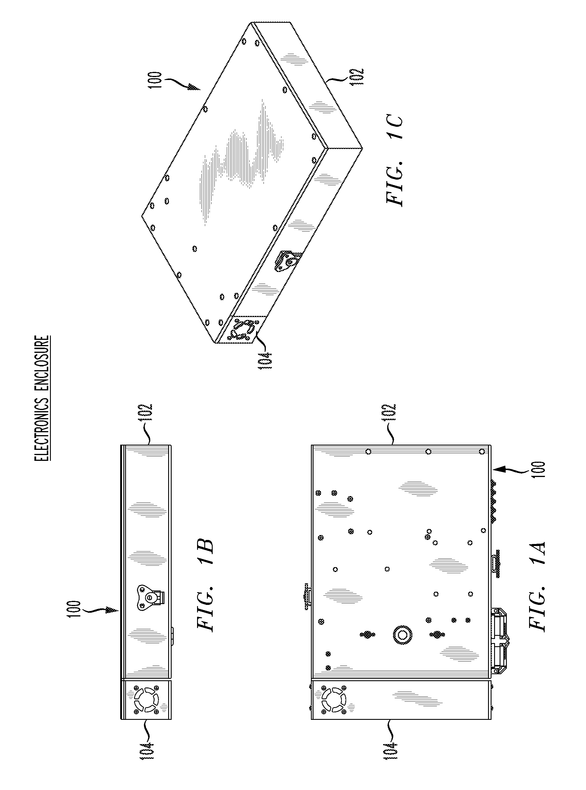 Thermal management of environmentally-sealed electronics enclosure