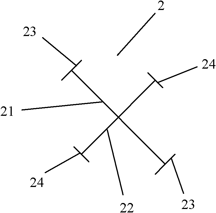 Array-type metamaterial antenna