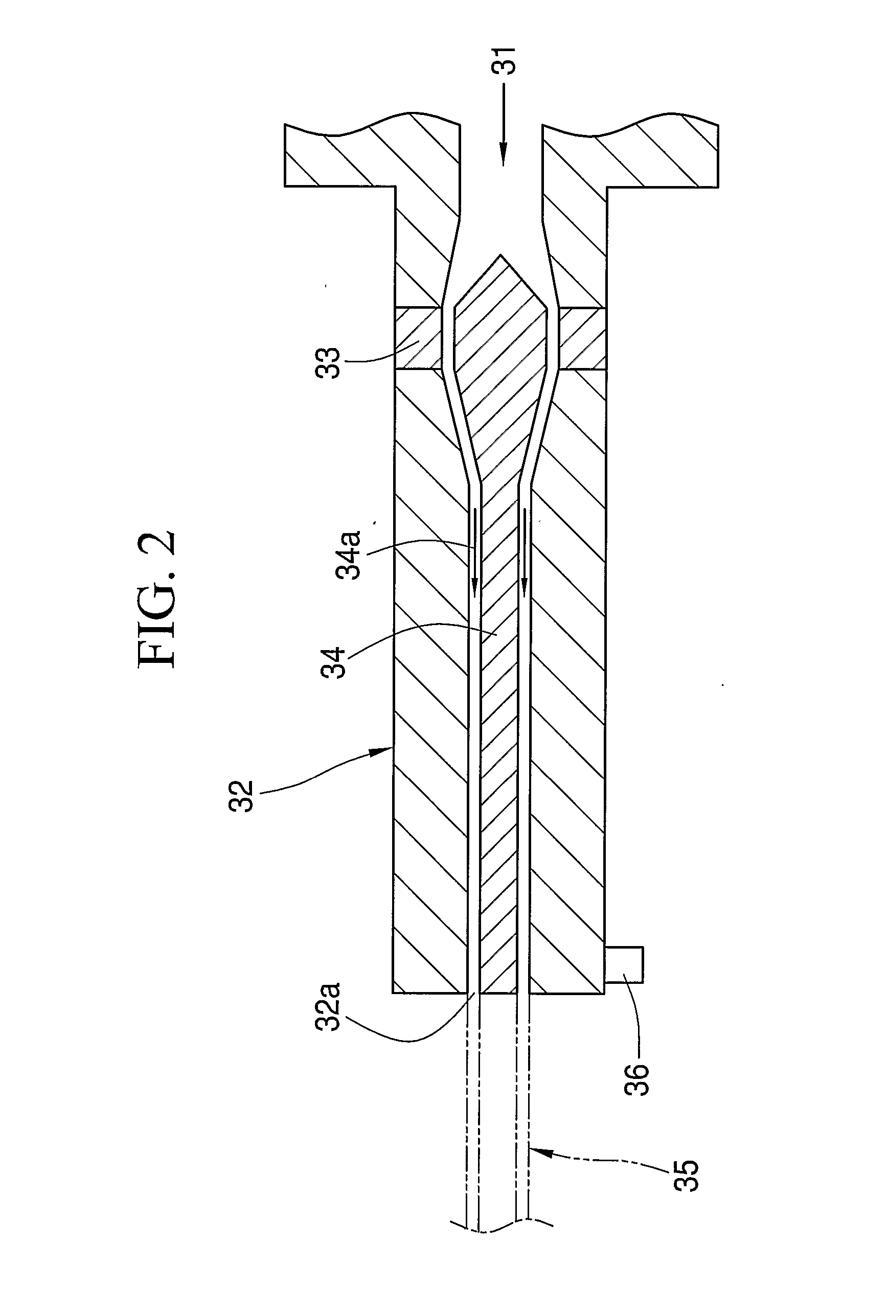 Method and Apparatus for Coating Plastic Optical Fiber with Resin