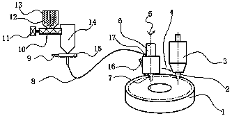 A method of laser-friction stir welding diamond tools