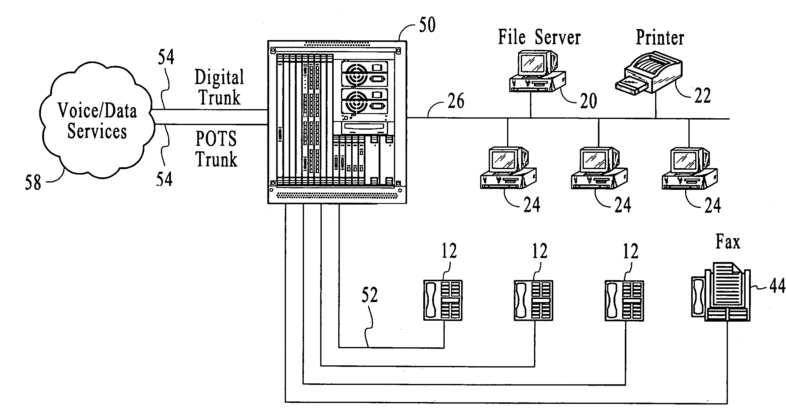 Methods for generating voice prompts using grammatical rules in a system proving TDM voice communications and VOIP communications