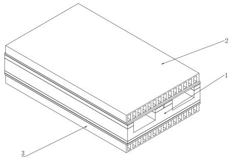 An embedded double-sided heat dissipation mosfet module package structure