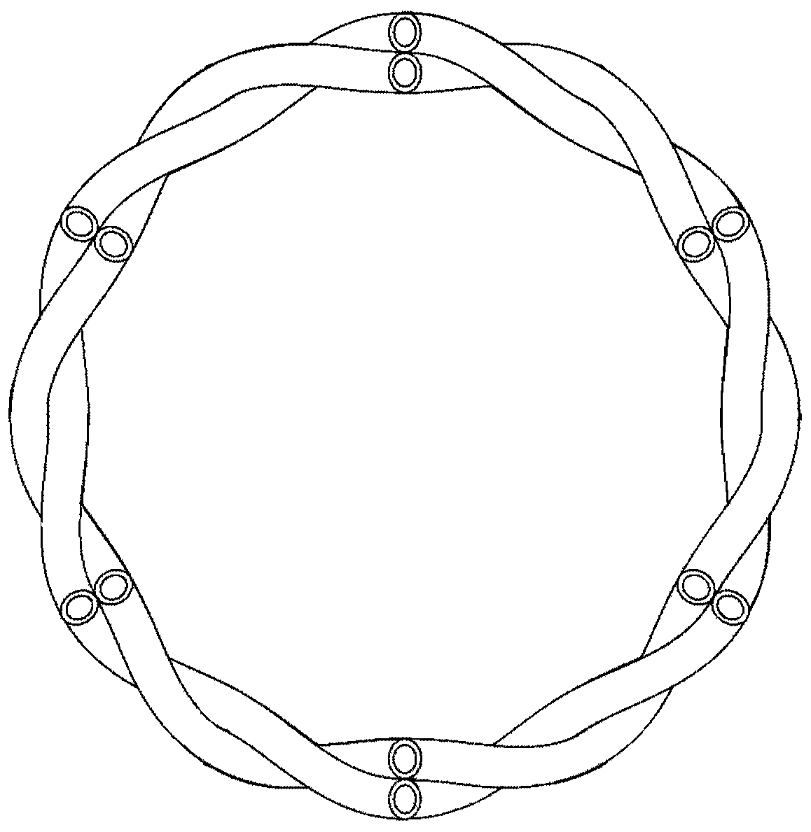 A scalable rigidity serpentine carrier for natural orifice surgery