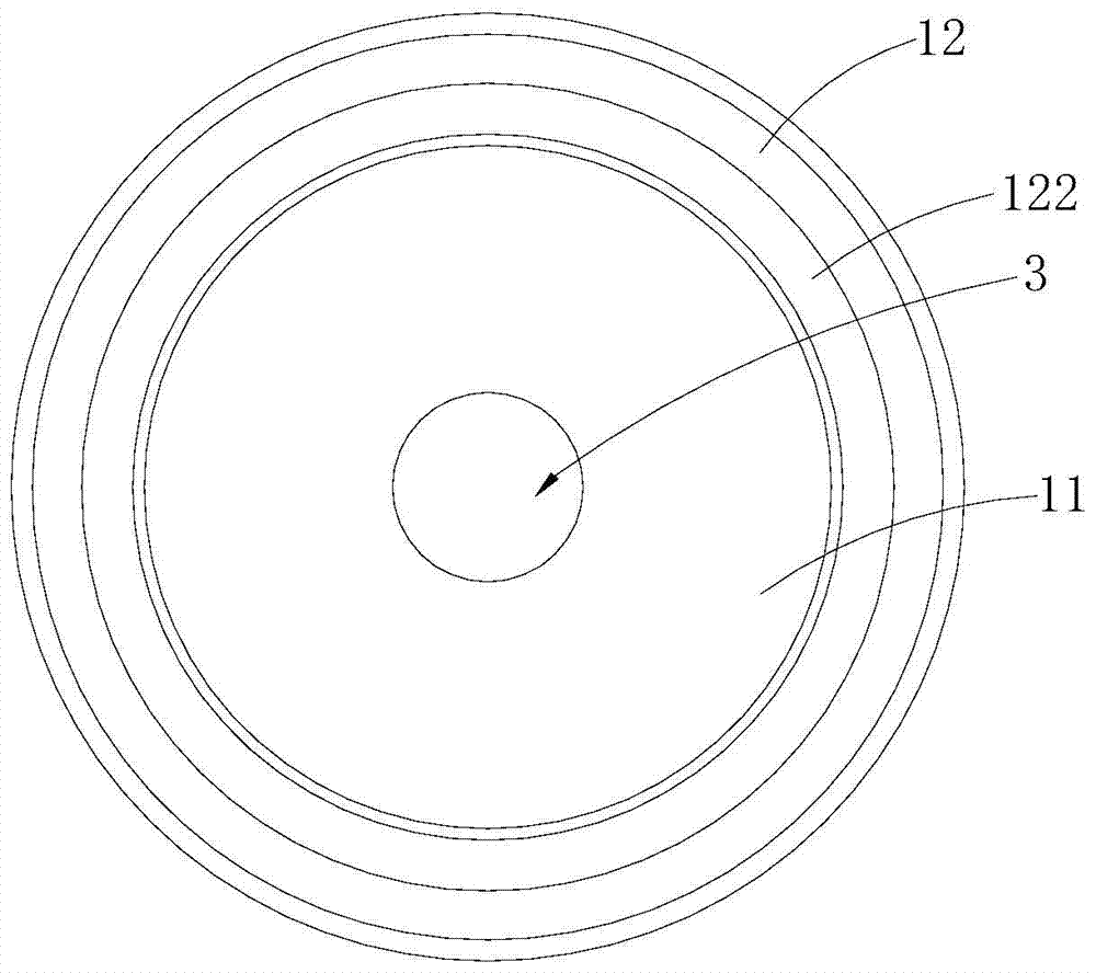 Installation structure of motor magnetic ring and motor