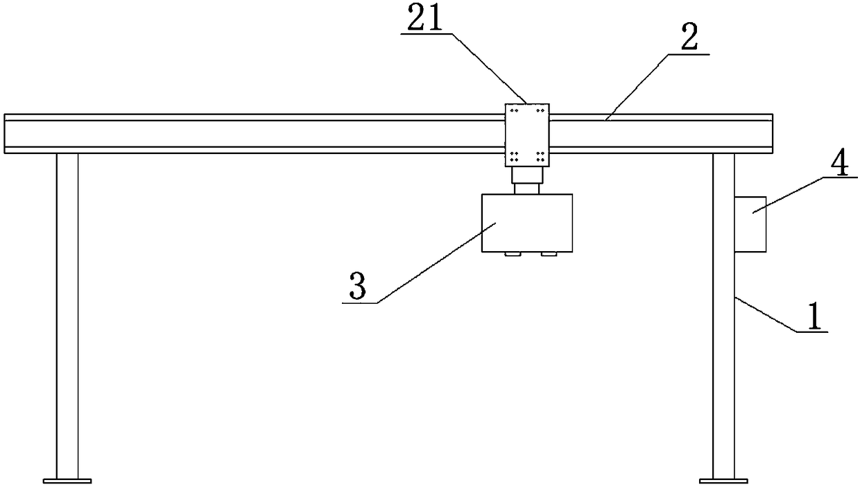 Online white light interference thickness gauge