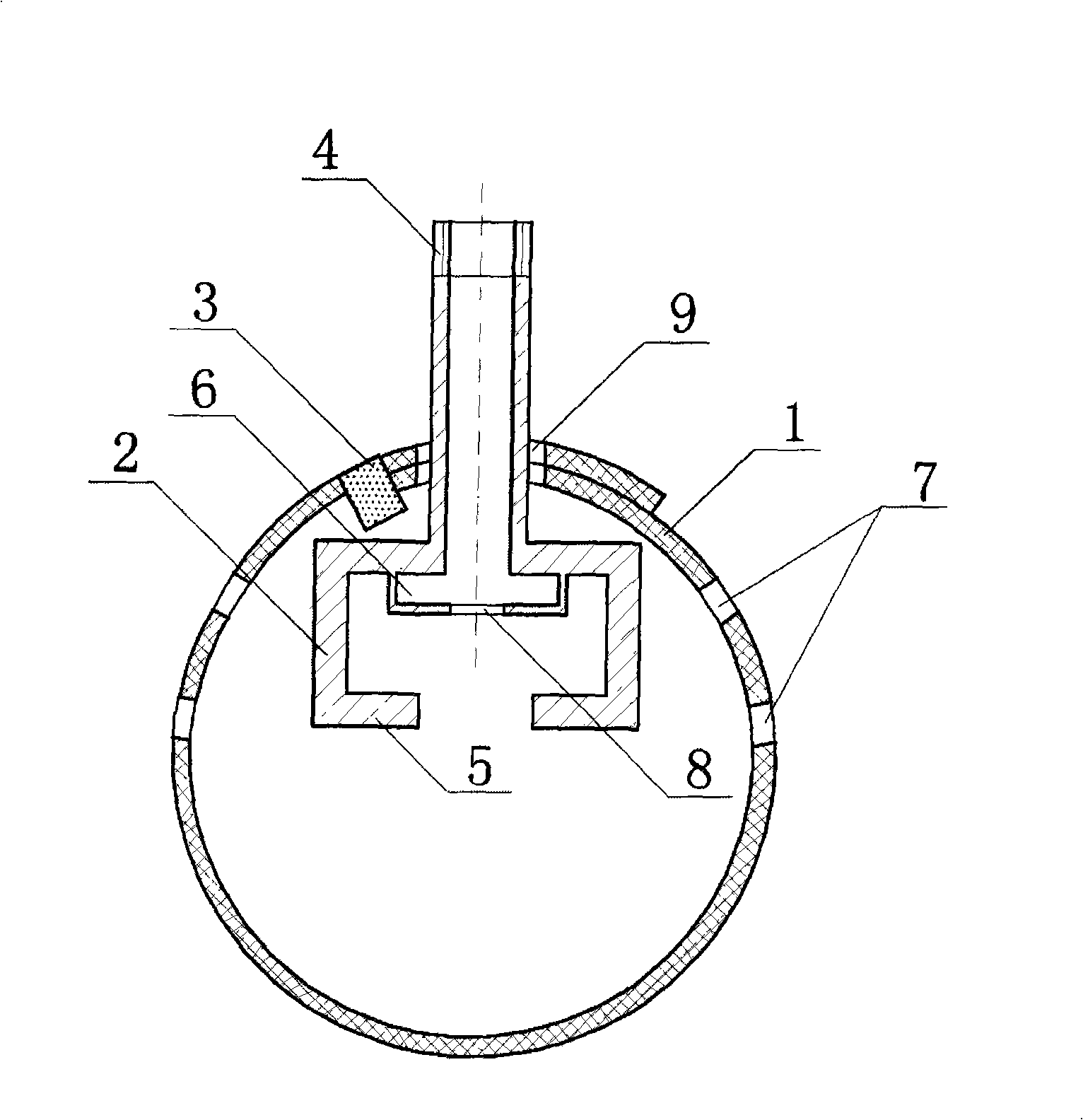 Water-saving dried area fruit tree irrigating device and using method thereof