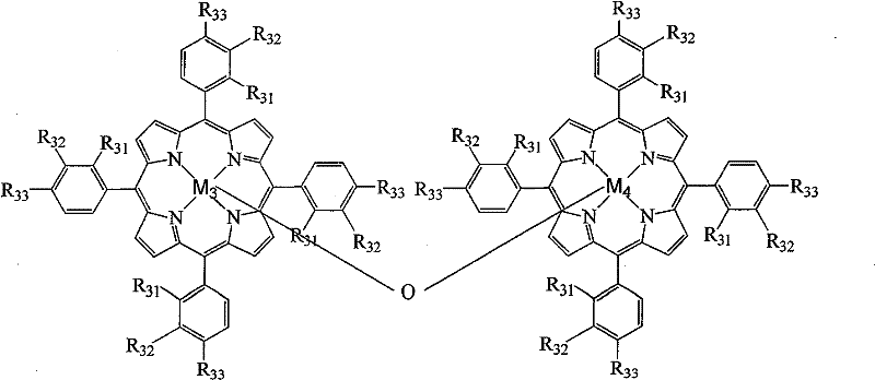 Method for preparing acetophenone by biomimetic catalytic oxidation of ethylbenzene with oxygen