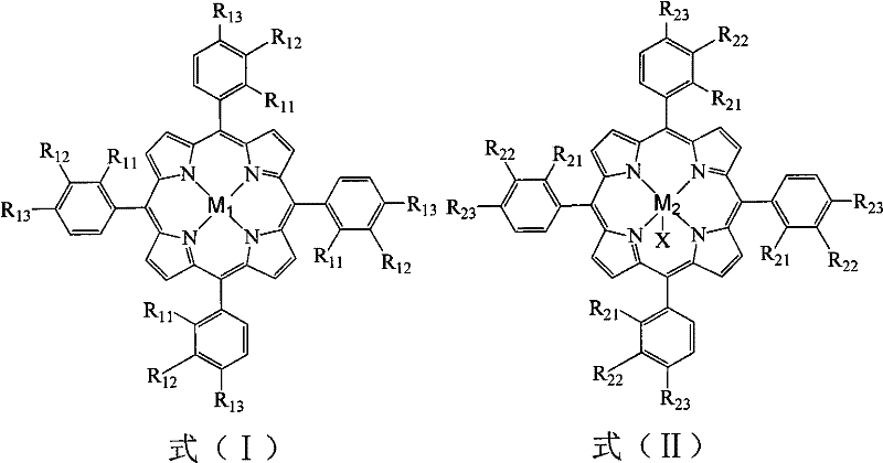 Method for preparing acetophenone by biomimetic catalytic oxidation of ethylbenzene with oxygen