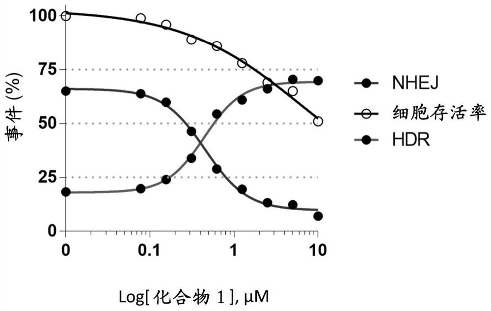 Quinoxalinone compounds, compositions, methods, and kits for increasing genome editing efficiency