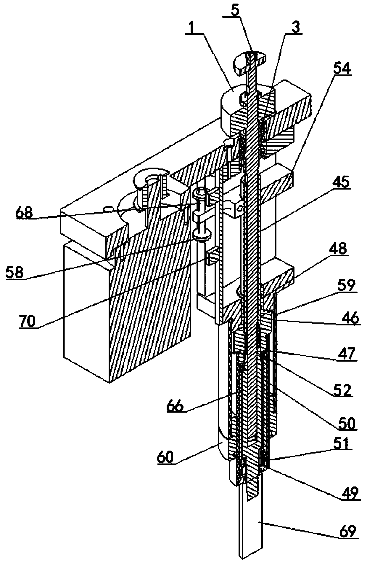 Power head structure for gear type tapping machine