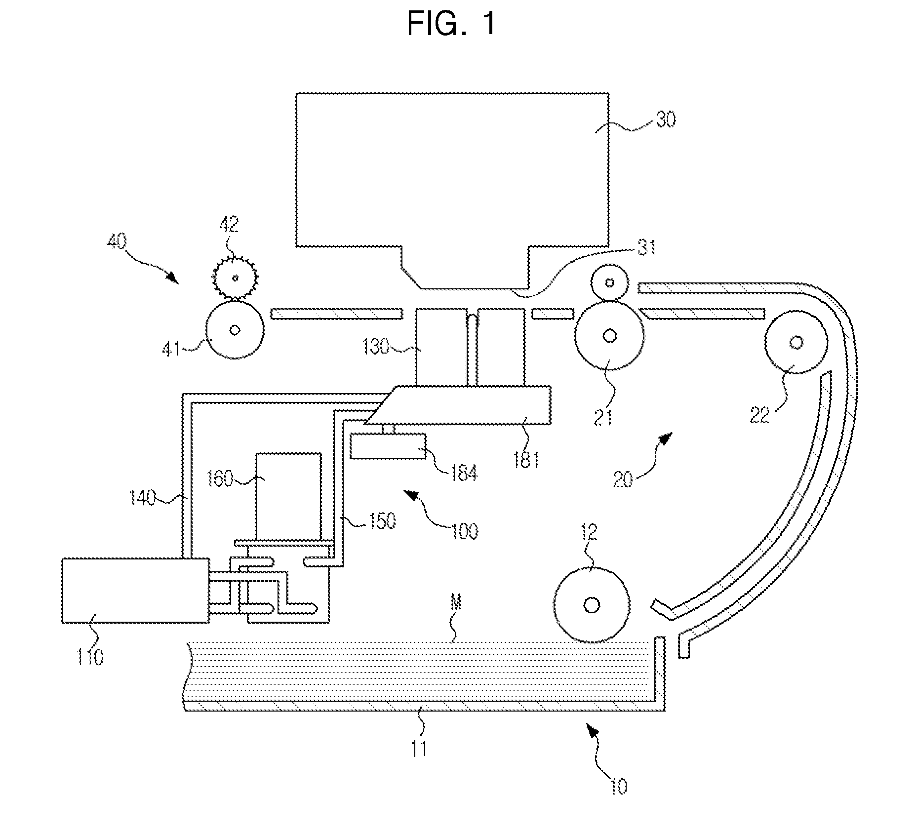 Ink jet head cleaning device and ink jet image forming apparatus having the same