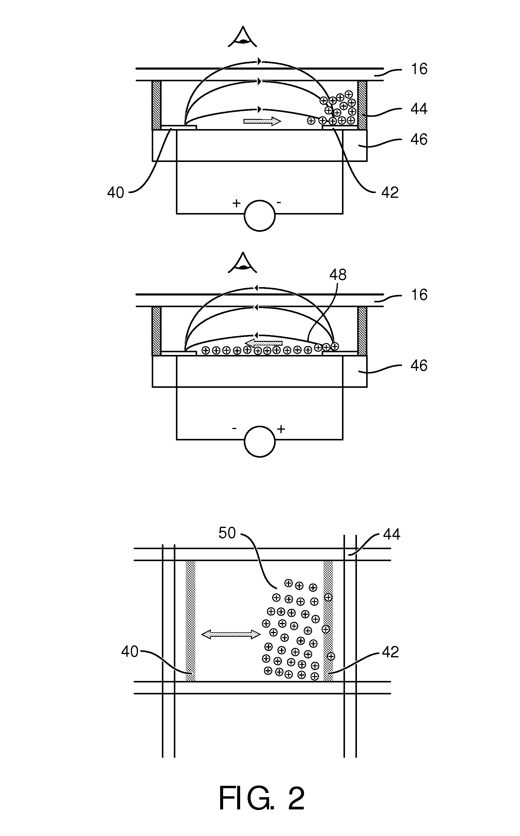 Touch sensing output device